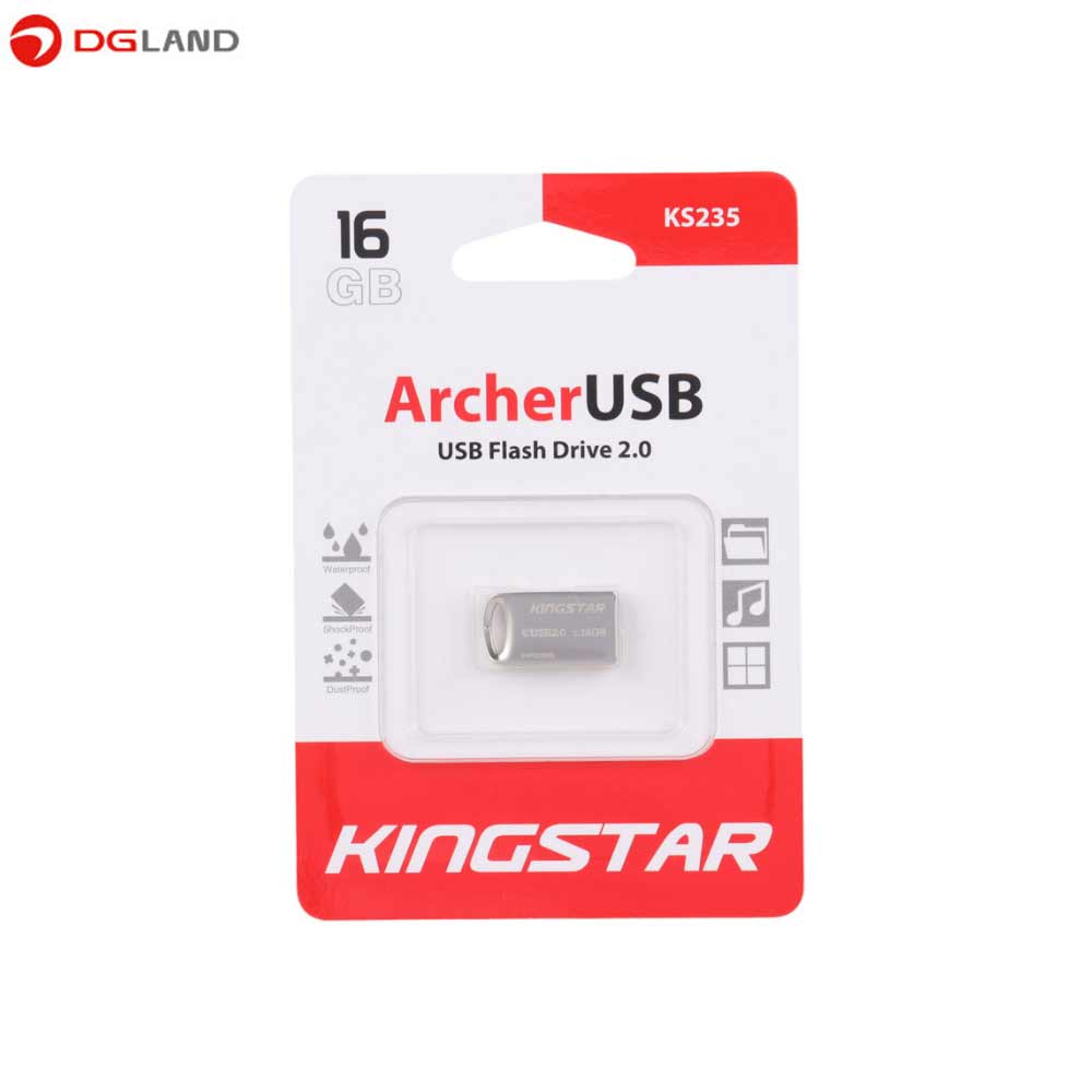 فلش مموری کینگ استار مدل KingStar Archer KS235 ظرفیت 16گیگابایت