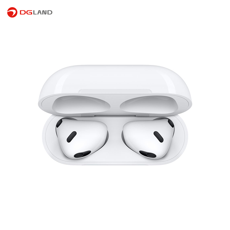 هدفون بلوتوثی اپل مدل AirPods 3 همراه با محفظه شارژ  (2022)