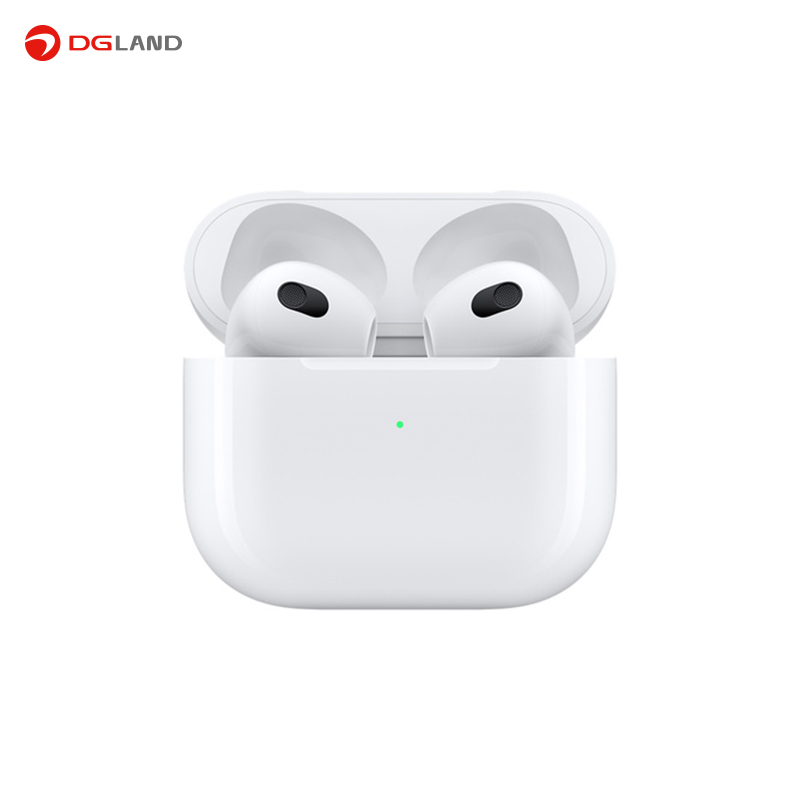 هدفون بلوتوثی اپل مدل AirPods 3 همراه با محفظه شارژ  (2022)