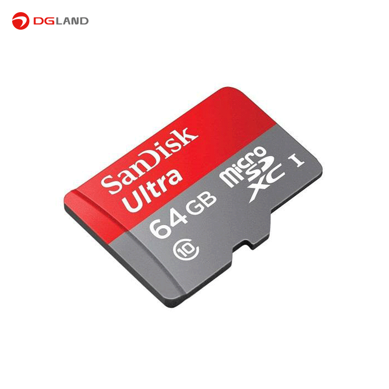 کارت حافظه microSDXC سن دیسک مدل Ultra A1 کلاس 10 استاندارد UHS-I سرعت 120MBps ظرفیت 64 گیگابایت