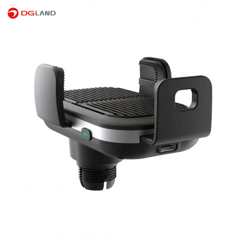 پایه نگهدارنده گوشی موبایل پاورولوژی مدل Dual Coil Car Mount Wireless Charger