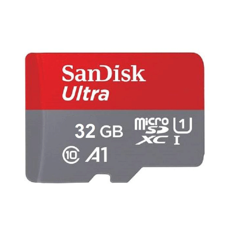 کارت حافظه microSDXC سن دیسک مدل Ultra A1 کلاس 10 استاندارد UHS-I سرعت 120MBps ظرفیت 32 گیگابایت