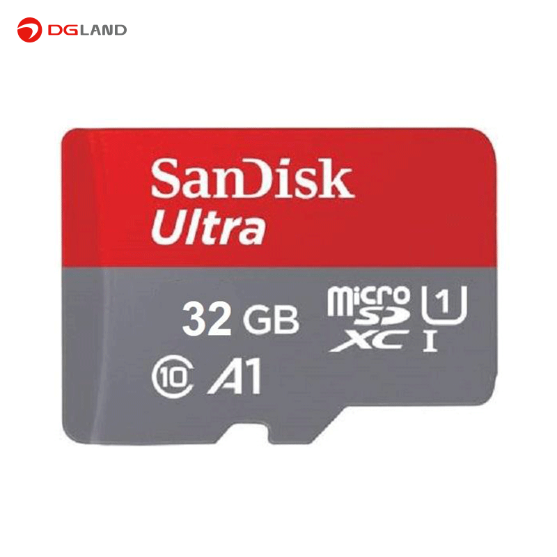 کارت حافظه microSDXC سن دیسک مدل Ultra A1 کلاس 10 استاندارد UHS-I سرعت 120MBps ظرفیت 32 گیگابایت