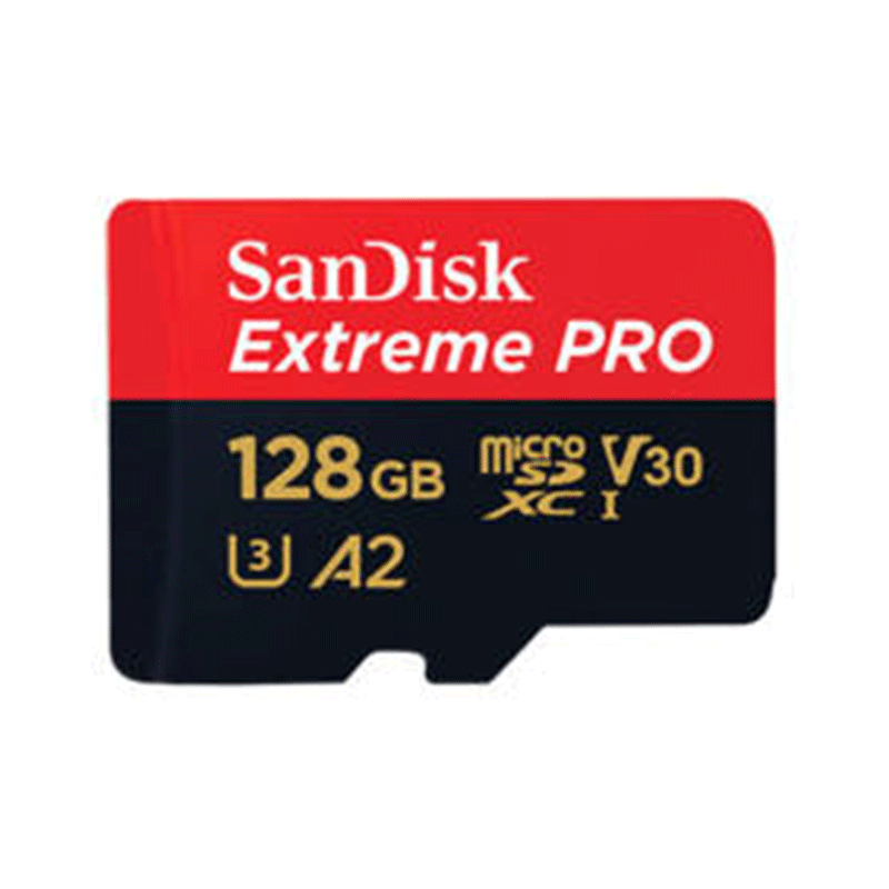 کارت حافظه microSDXC سن دیسک مدل Extreme PRO کلاس A2 استاندارد UHS-I U3 سرعت 170MBs ظرفیت 128 گیگابایت